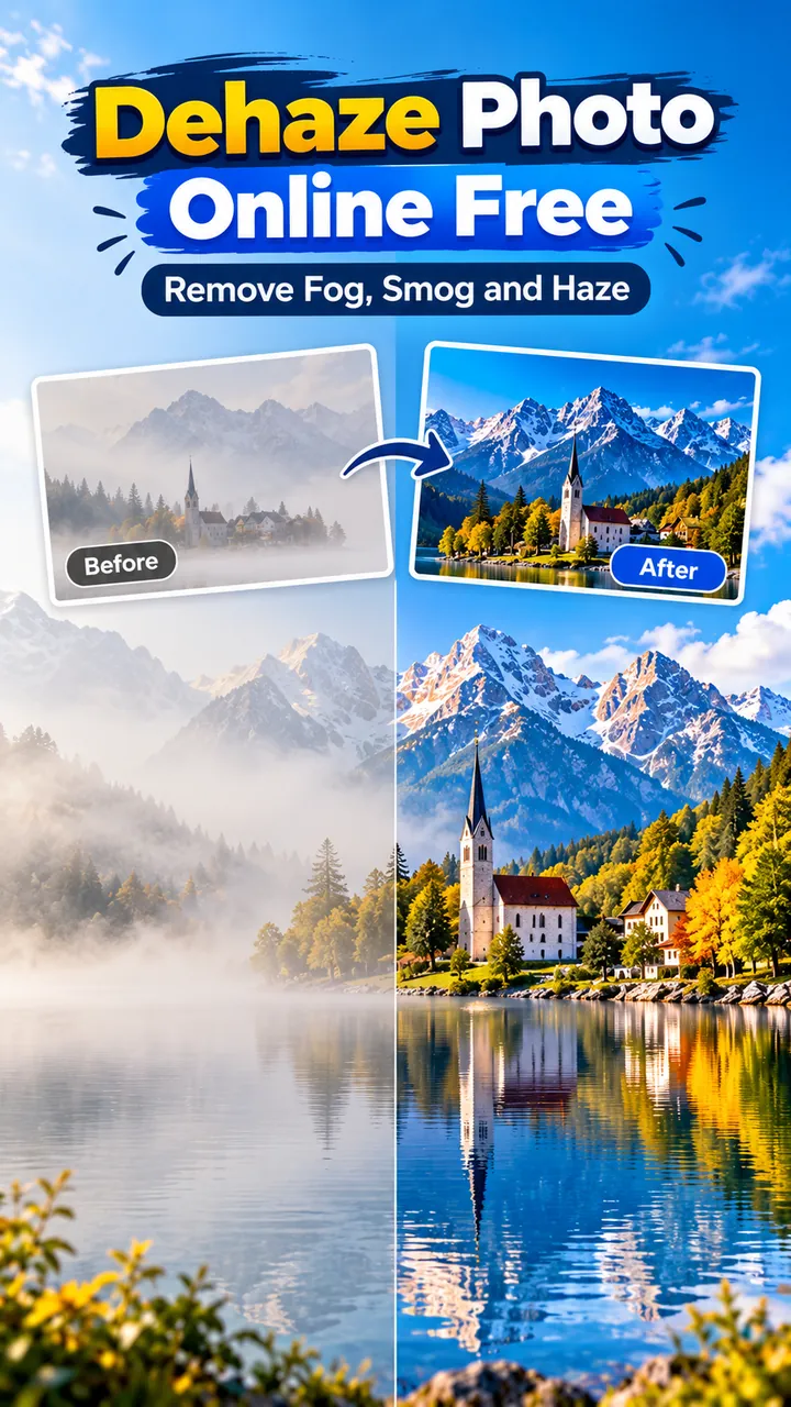 Dehaze Photo Online Free: Remove Fog, Smog and Haze