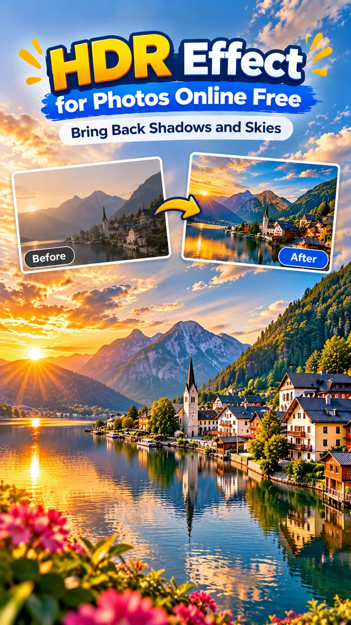 HDR Effect for Photos Online Free: Bring Back Shadows and Skies