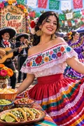 Cinco de Mayo Fiesta: AI American Cultural Celebrations example