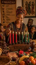 Kwanzaa Celebration: AI American Cultural Celebrations example