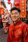 Lunar New Year Celebration: AI American Cultural Celebrations example