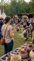 Native American Cultural Gathering: AI American Cultural Celebrations example