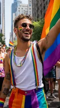 Pride Celebration: AI American Cultural Celebrations example