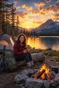 American Camping Trip: AI Great Outdoors & National Parks example