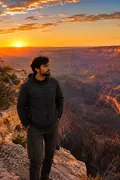 Grand Canyon Golden Hour: AI Great Outdoors & National Parks example