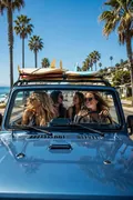 Beach Road Trip: AI Road Trip & Summer Drives example