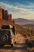 Desert Road Adventure: AI Road Trip & Summer Drives example