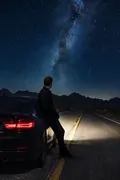 Midnight Road Trip: AI Road Trip & Summer Drives example