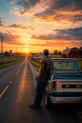 Midwest Highway: AI Road Trip & Summer Drives example