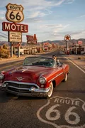 Route 66 Road Trip: AI Road Trip & Summer Drives example