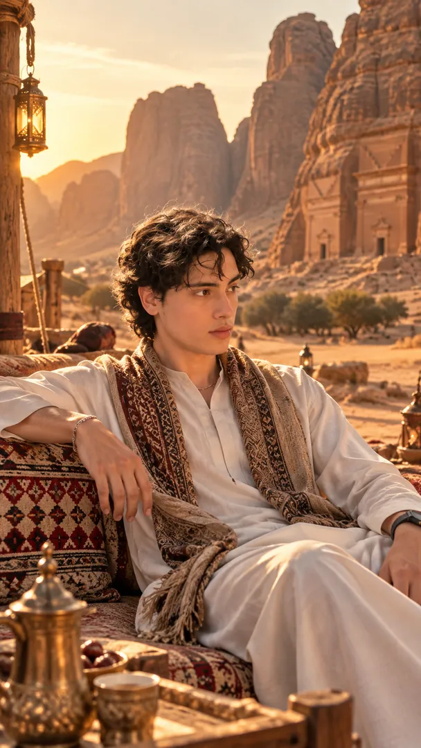 AlUla Heritage: AI Arabian Heritage photo effect