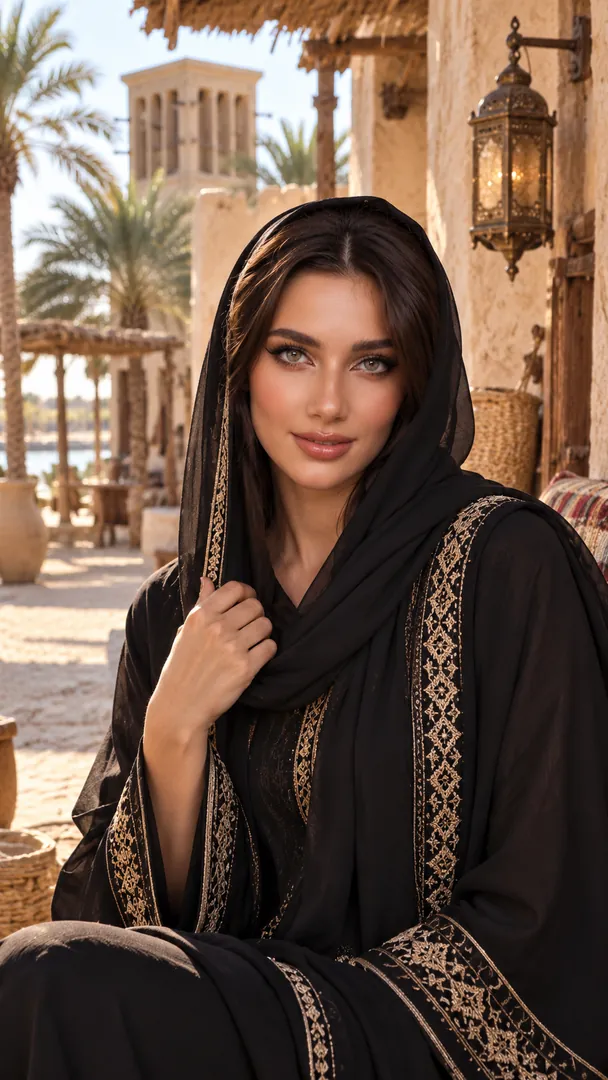 Gulf Heritage: AI Arabian Heritage photo effect