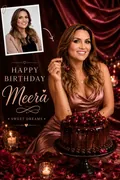 Cherry Dreams: AI Birthday Posters & Custom Wishes example