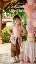 Little Traditional Star: AI Birthday Posters & Custom Wishes example