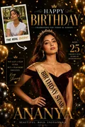 Magazine Cover: AI Birthday Posters & Custom Wishes example