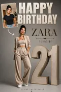 Milestone Poster: AI Birthday Posters & Custom Wishes example