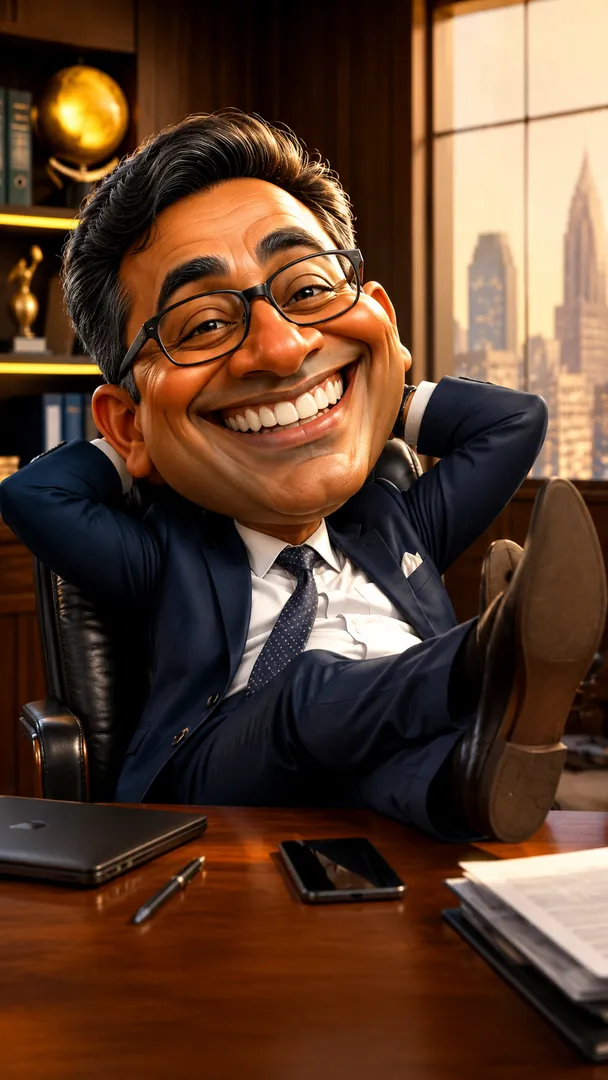 3D Caricature — AI photo example