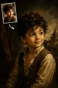 Oil Painting: AI Cartoon & Art Styles example
