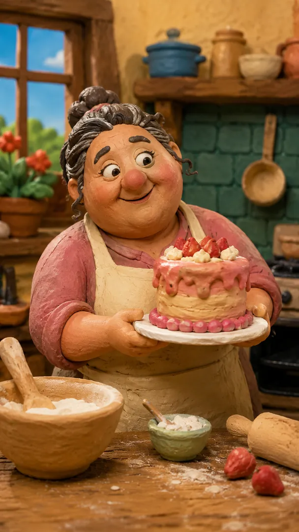 Claymation — AI photo example