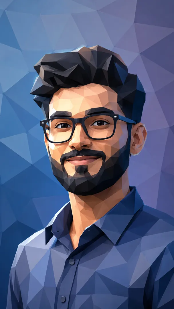 Low-Poly 3D AI photo example 2