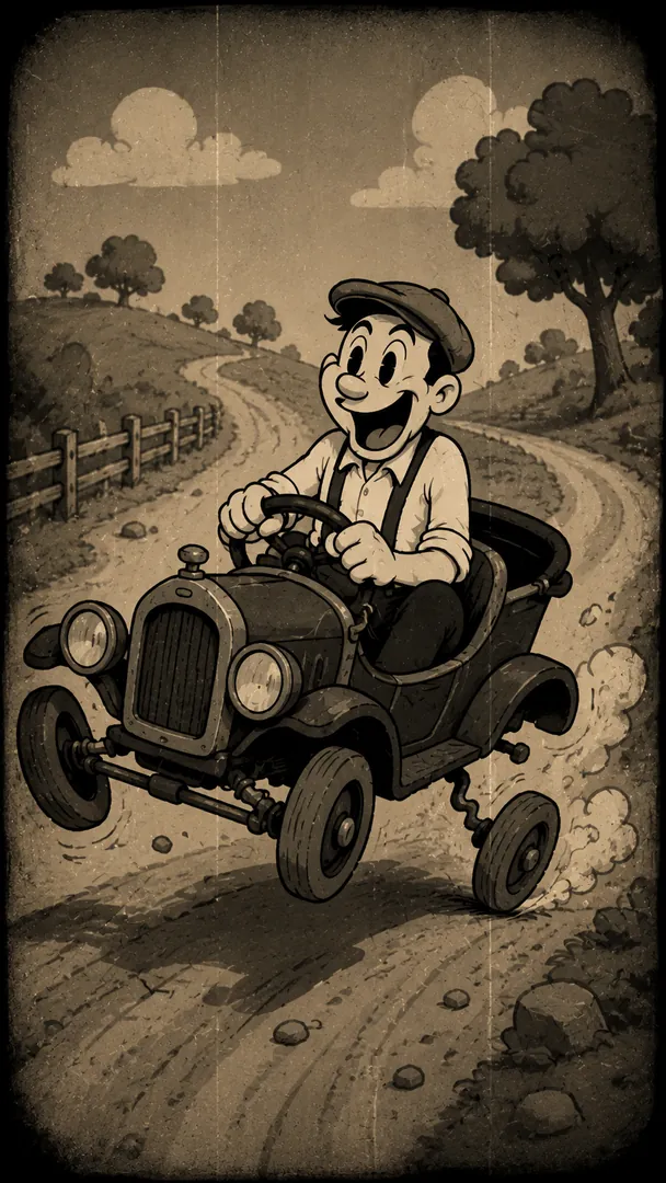 Vintage Toon AI photo example 2