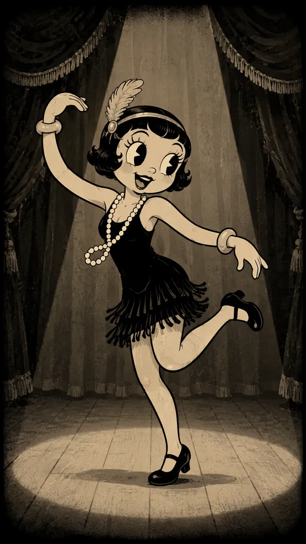 Vintage Toon — AI photo example