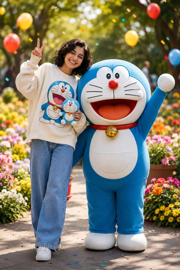 Doraemon AI photo example