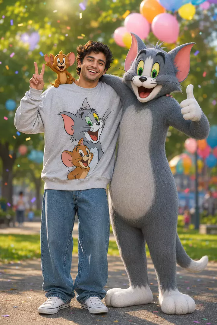 Tom & Jerry AI photo example 2