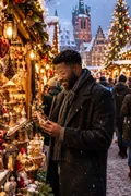 Christmas Market: AI Christmas example