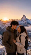 Nature & Wonders: AI Couple Wallpapers example
