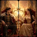 Viral Aesthetics: AI Couple Wallpapers example