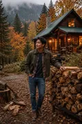 Cabin Weekend: AI Cozy & Autumn Aesthetic example