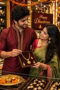Dhanteras Shopping: AI Dhanteras example