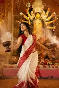 Dhunuchi Dance: AI Durga Puja example