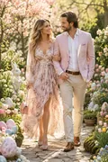 Easter Couple Portrait: AI Easter example