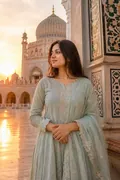 Mosque Golden Hour: AI Eid-ul-Fitr example