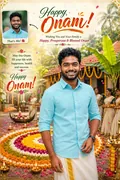 Grand Pookalam Celebration: AI Festival Collection example