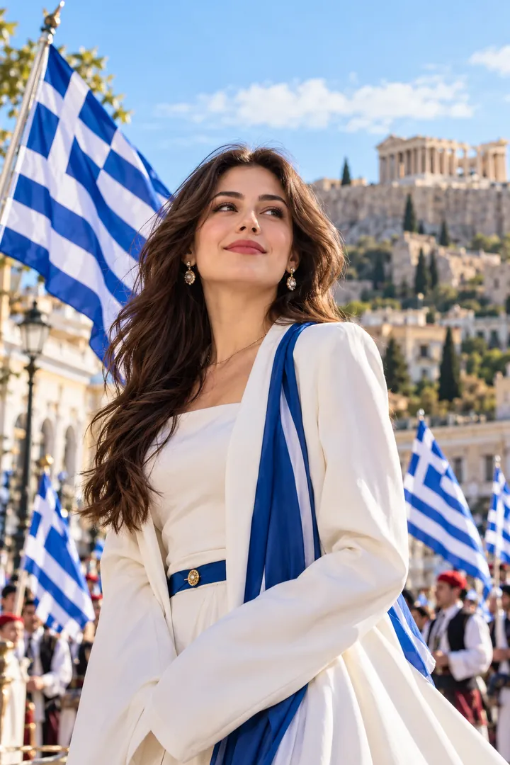 Ohi Day Greece Celebration: AI Festival Collection photo effect example 2