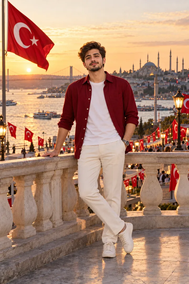 Turkey Republic Day Celebration: AI Festival Collection photo effect example 2