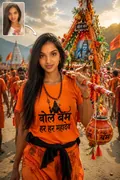 Kanwar Yatra: AI Festival Collection example