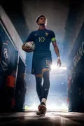 Tunnel Walkout: AI Football Posters & Fan Art example
