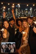 Friends' Night Out: AI Friendship Day example