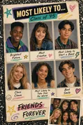 Retro Yearbook: AI Friendship Day example