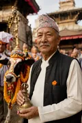Heritage Portrait: AI Gai Jatra example