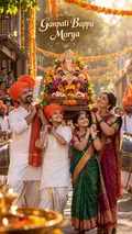 Bappa's Welcome: AI Ganesh Chaturthi example