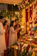 Family Aarti: AI Ganesh Chaturthi example