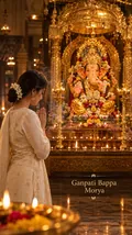 Golden Temple Darshan: AI Ganesh Chaturthi example
