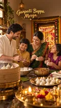 Ukadiche Modak Kitchen: AI Ganesh Chaturthi example