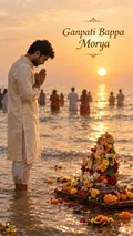 Visarjan Farewell: AI Ganesh Chaturthi example