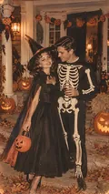 1950s Vintage Halloween: AI Halloween example